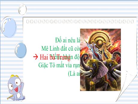 Bài giảng Ngữ văn 7 Sách Cánh diều - Bài 8: Tinh thần yêu Nước của nhân dân ta