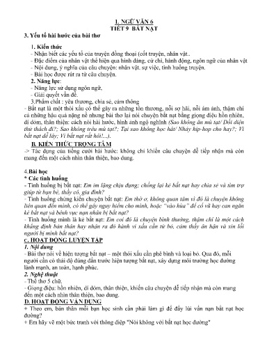 Giáo án Lớp 6 - Tuần 3 - Trường THCS Thanh An